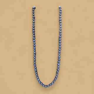 Collar de cuentas de lapislázuli-lava