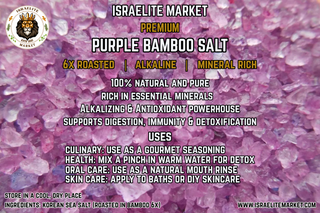 {Imported} Bamboo Salt (8oz)