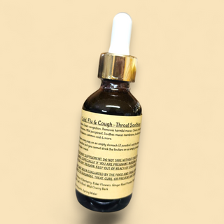 Cold, Flu, Cough & Throat Soothing (Immune Support)