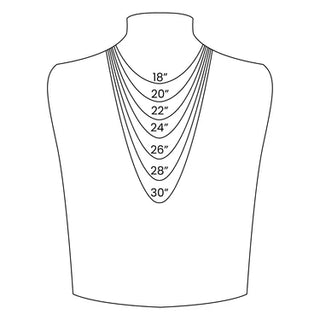 Rope Chain Necklace - 18K Gold PVD Stainless Steel